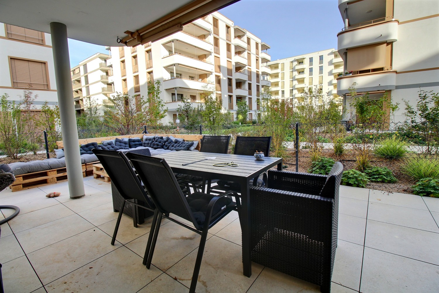 Appartement de 2.5 pièces avec terrasse à Marly - Terrasse
