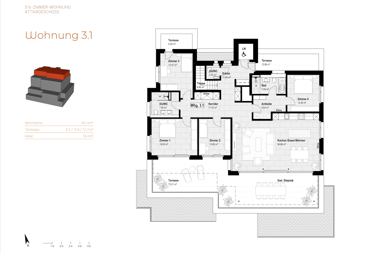 Neubau "MAHALMA" - Exklusives Wohnen an privilegierter Lage in Uerikon Stäfa - Bild 7