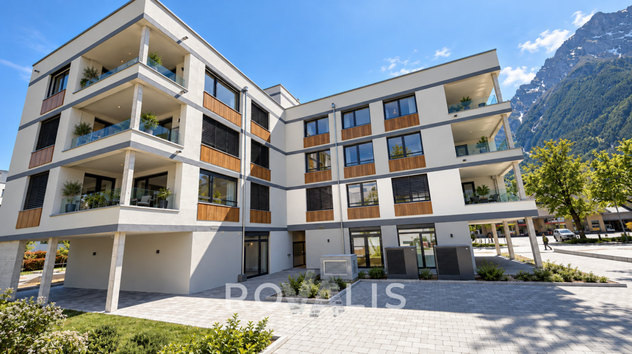**Moderne 4.5-Zimmer-Wohnung an zentraler Lage in Brig-Glis** - Bild 1