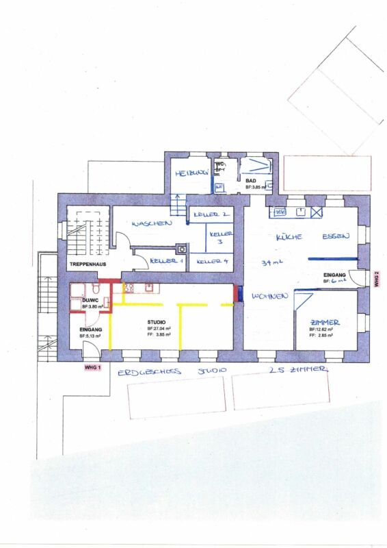 Modern sanierte Mietwohnungen in Goldach - zentral & ruhig wohnen - Erdgeschoss