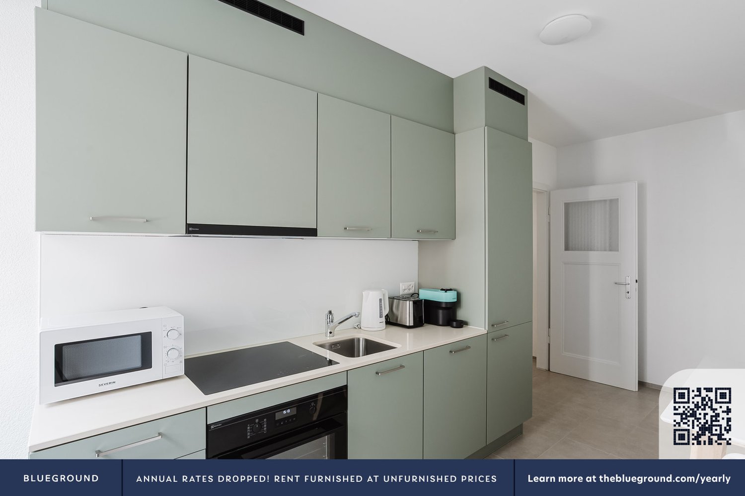 Helle Iselin 2ZW mit Waschmaschine, by Blueground - Bild 7