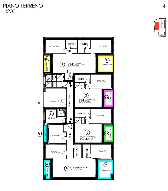 Moderno appartamento 2.5 locali di nuova costruzione a Pollegio - Bild 8