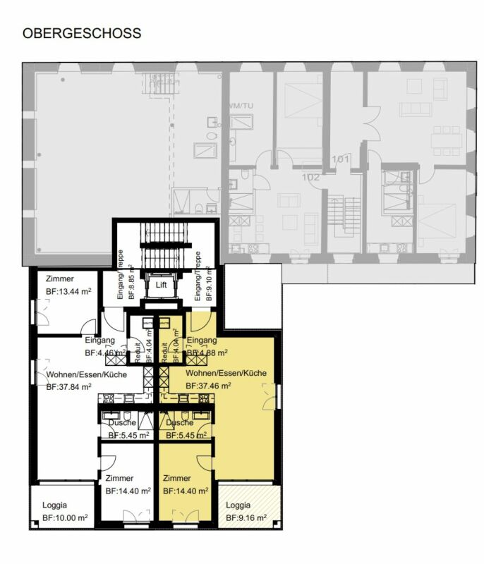 2.5-Zimmer-Wohnung im OG Nr. 301 - Bild 2