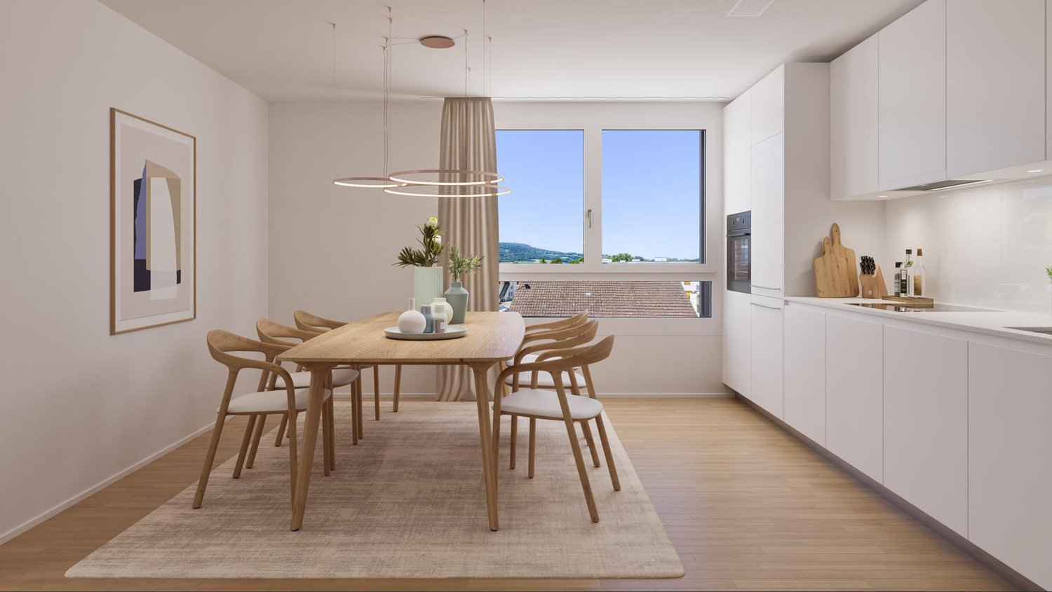 1.5 Zimmerwohnung in Hunzenschwil - Bild 2