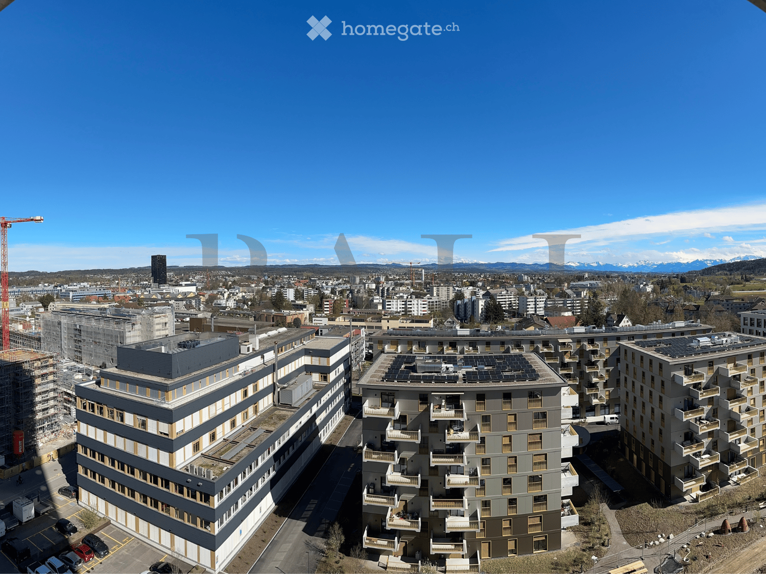 Traumhafte 2.5-Zimmer Wohnung in den grössten Wohntürme der Schweiz - Bild 1