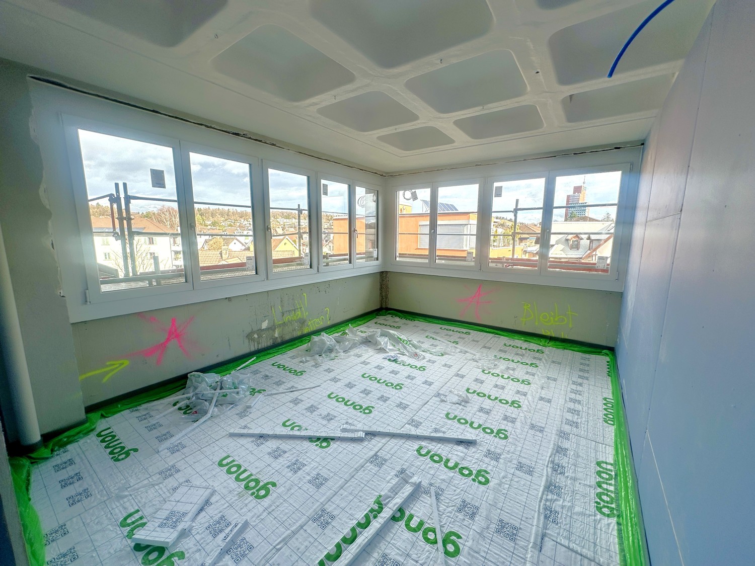 Wohnen mit Industrie-Chic in der ehemaligen Bschüssig - Schlafzimmer