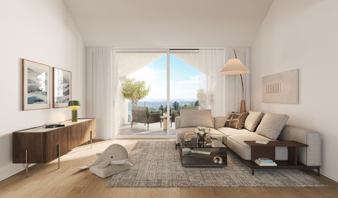 Luxuriöse 4.5-Zimmer-Neubauwohnung mit 195 m2 Garten - Bild 2