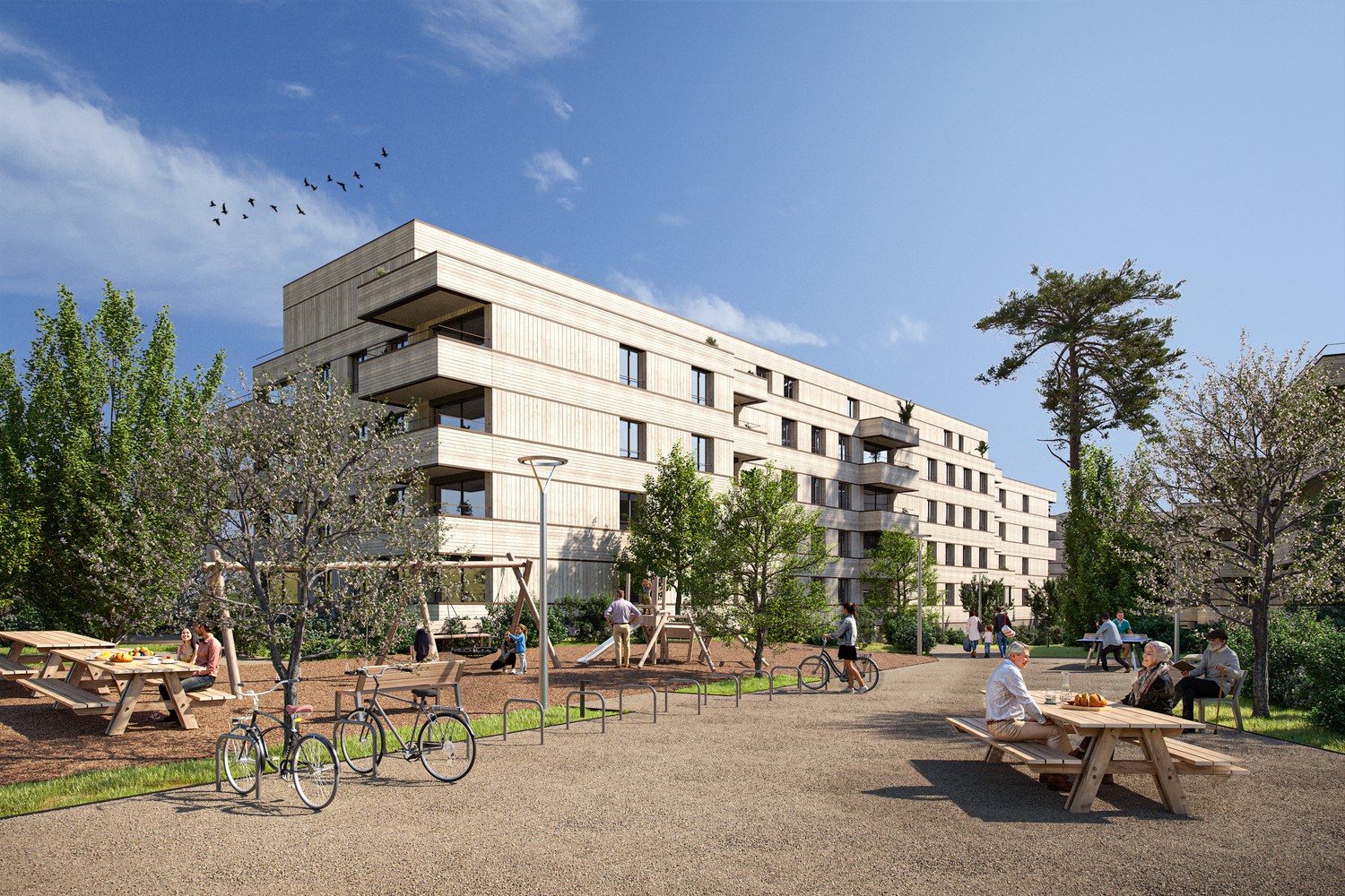 4.5 pièces neufs avec loggia et balcon - Bild 13