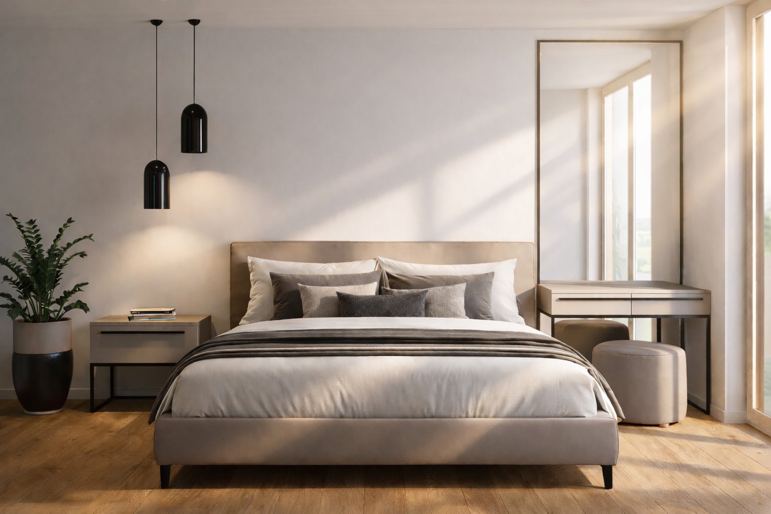 3.5-Zimmer-Neubauwohnung im Projekt "Am Rütenenweg" in Feuerthalen - Schlafzimmer