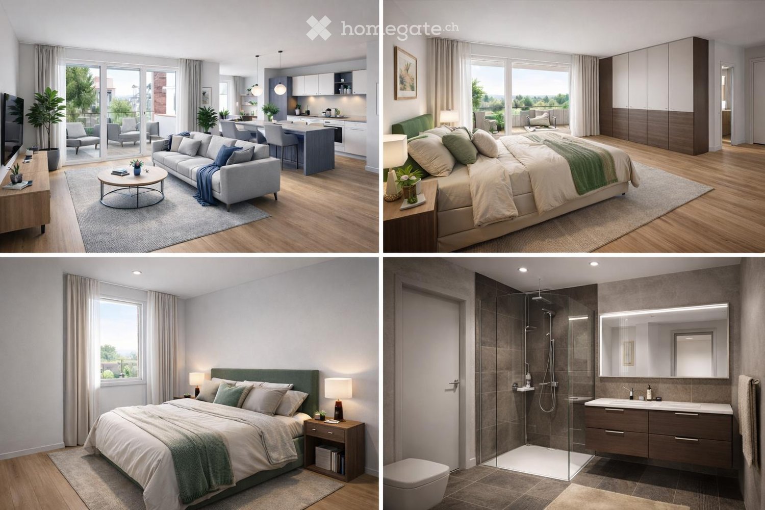 Modernes 3.5-Zimmer wohnung in Einfamilienhaus mit Minergie-Standard in Uster - Bild 1