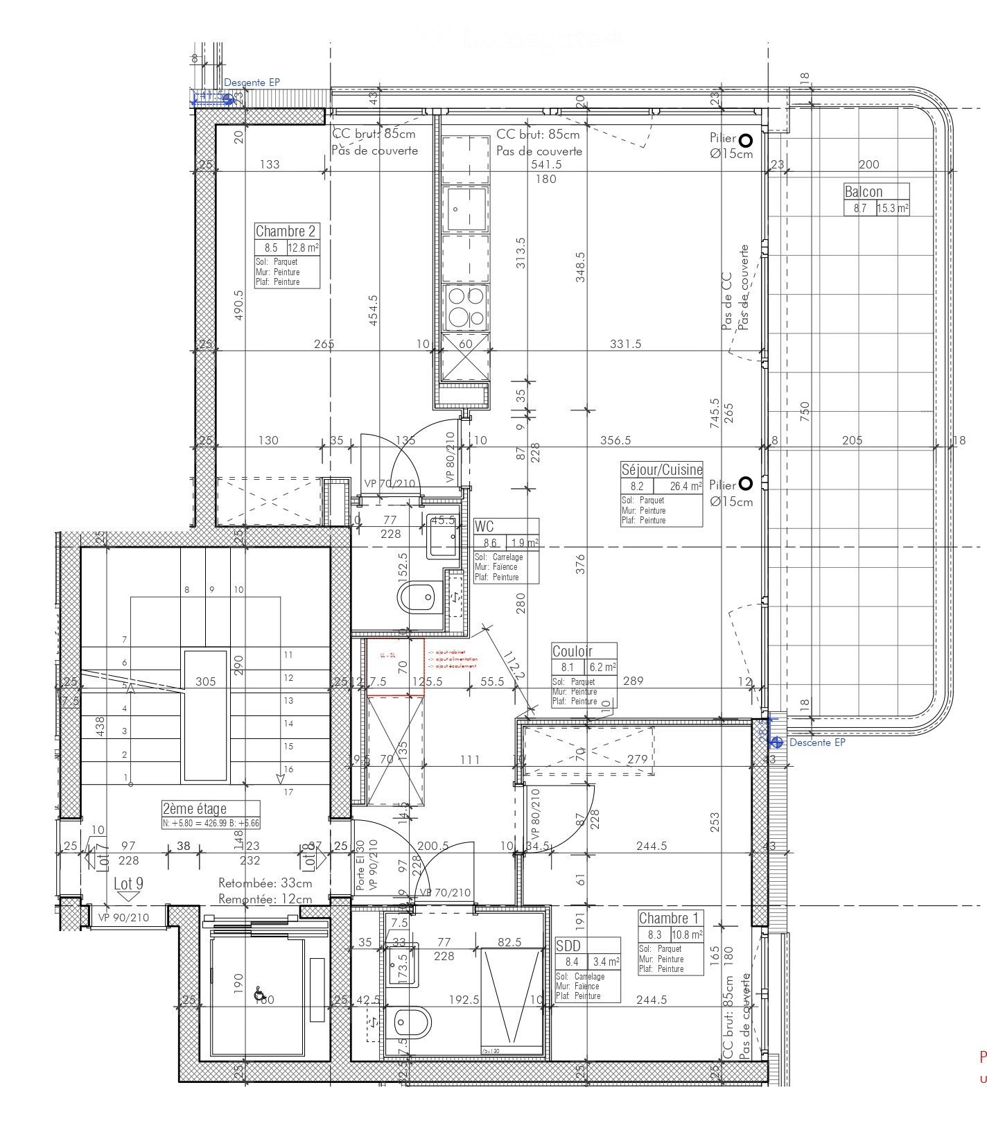 Appartement 3.5 pièces neuf à louer à Renens - Bild 5
