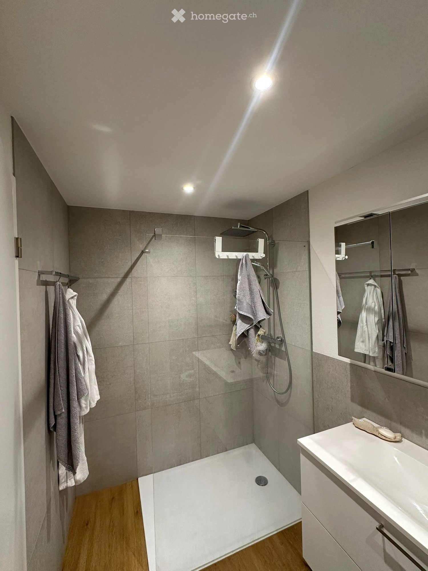 Moderne 3.5-Zimmer-Neubau-Wohnung in ruhiger Lage von Brislach - Bild 1