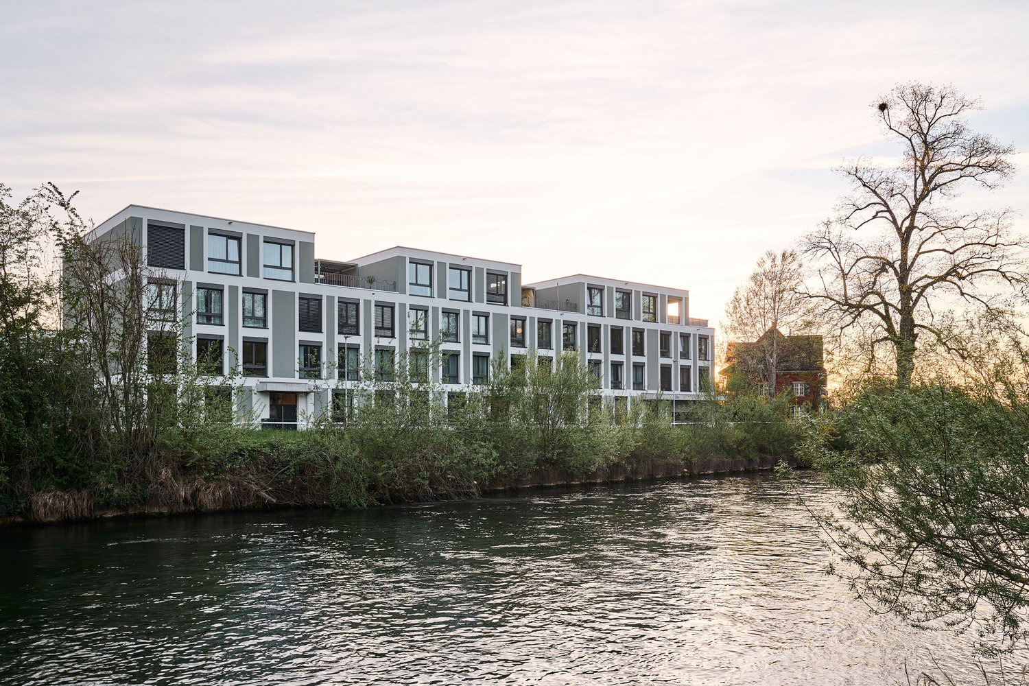 Erstvermietung Blumenau - Die Wohninsel an der Thur - Aussenansicht Haus A