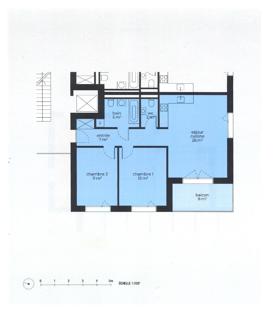 Bex : à louer magnifique appartement de 3.5 pièces lumineux avec balcon - Bild 12