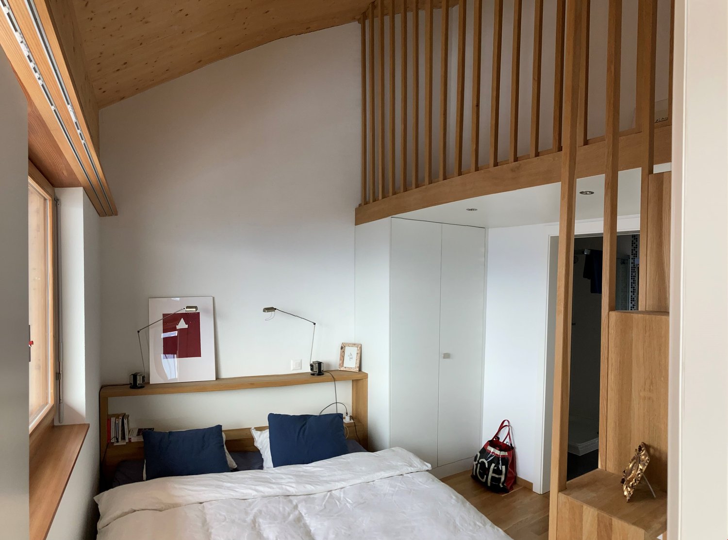 A louer pour une année - Magnifique duplex avec vue imprenable à Nax - Bild 7