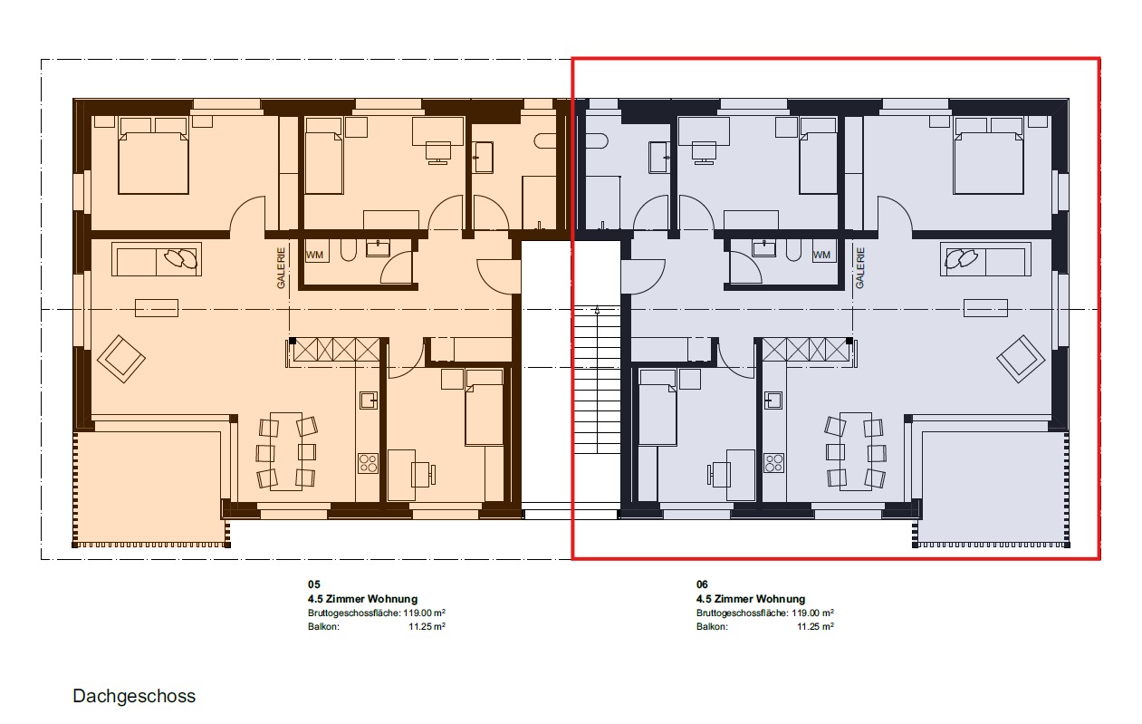 Gesundes Wohnen in dieser 4.5-Zimmer-Neubauwohnung mit Galerie - Bild 9