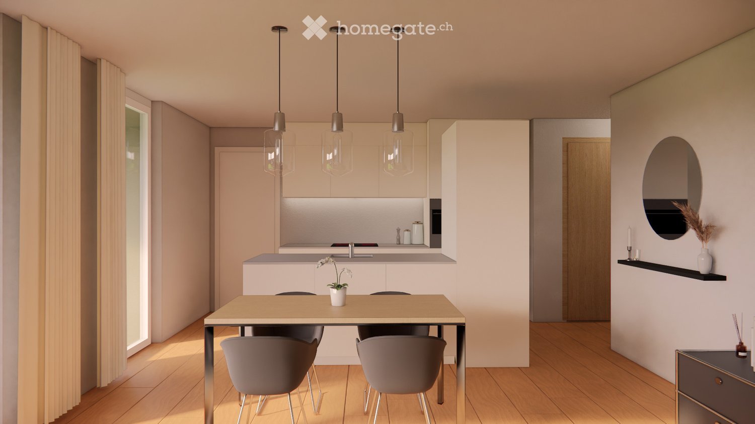 Moderne 3.5-Zimmer-Wohnung an ruhiger Lage in Uznach - Bild 3