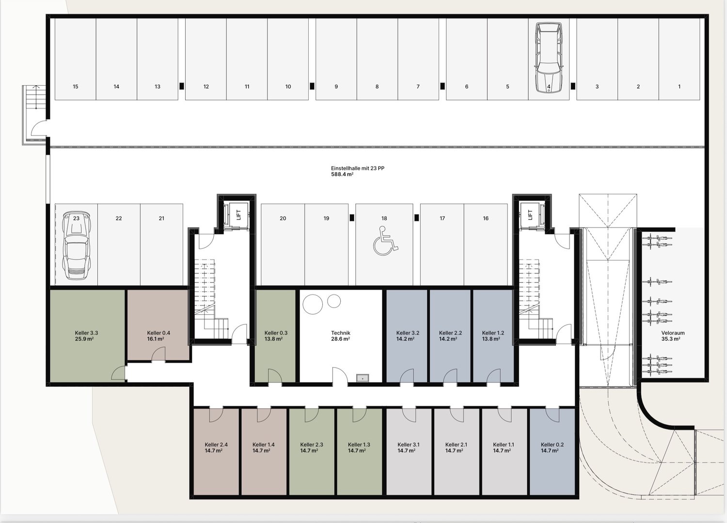 À Louer : Magnifique appartements de 3,5 pièces avec terrasse à Ipsach - Bild 10