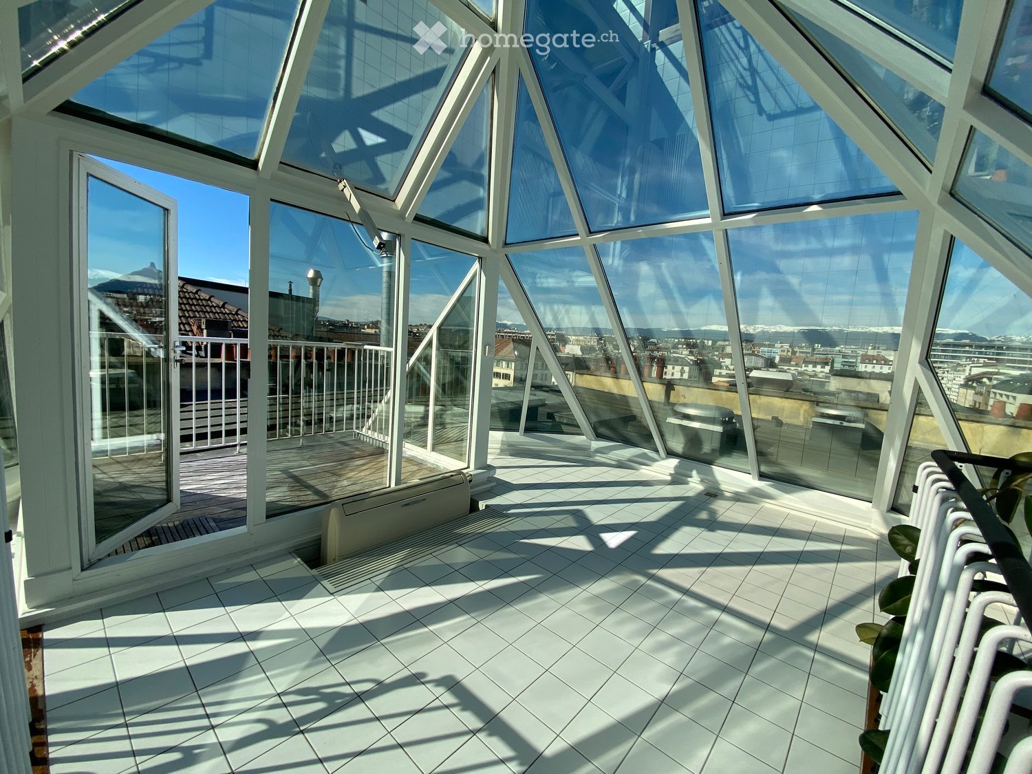 Appartement de 6 1/2 pièces en duplex avec terrasse sur toit au Pâquis - Bild 5