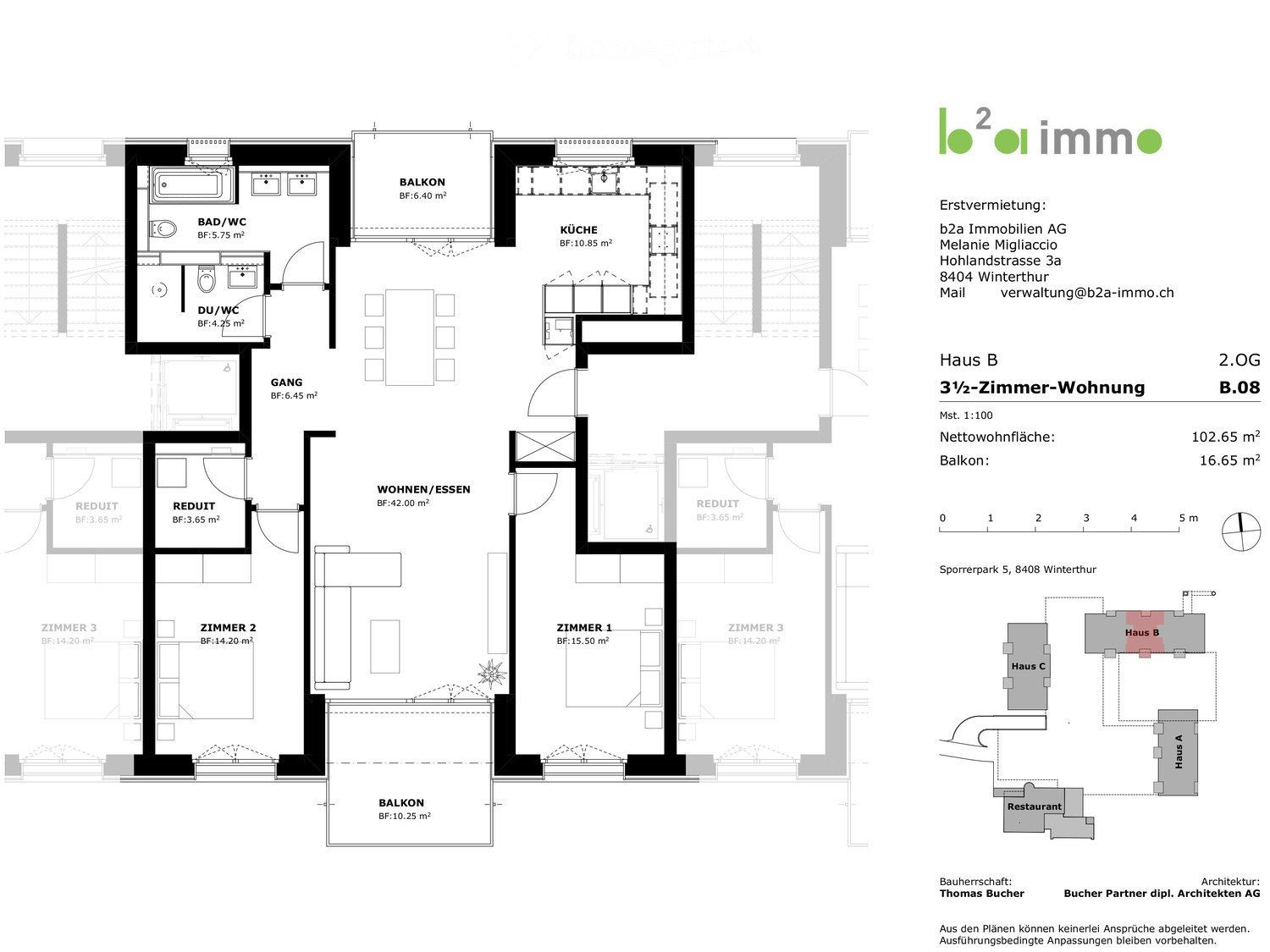 Wohnen an unverbaubarer, sonniger Lage mit Aussicht! - Bild 7