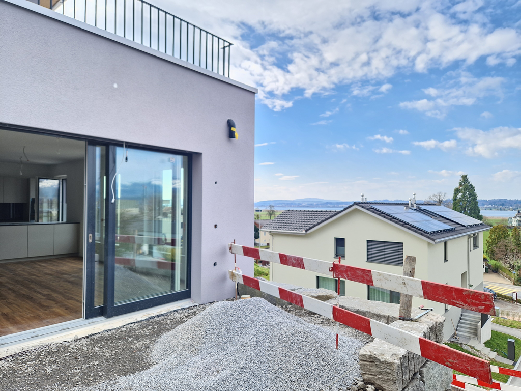 Erstbezug - Exklusiver Hausteil mit Weitsicht - Terrasse mit Weitsicht