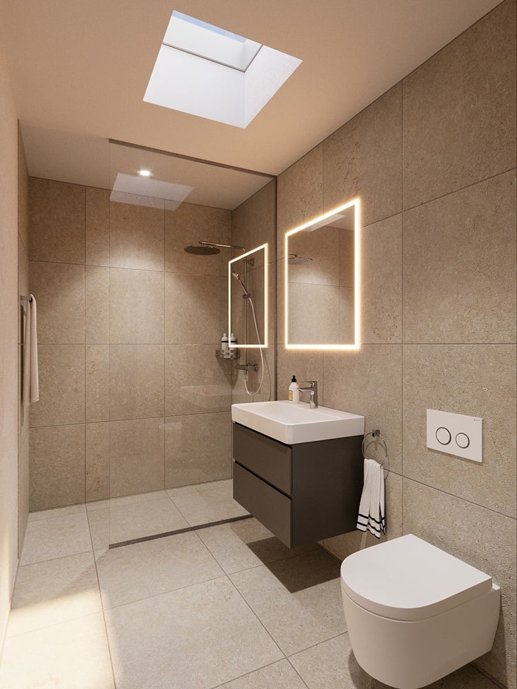 Neubauprojekt HIROKI: 4.5-Zimmer-Attika-Maisonettewohnung - HIROKI Luxury Rentals