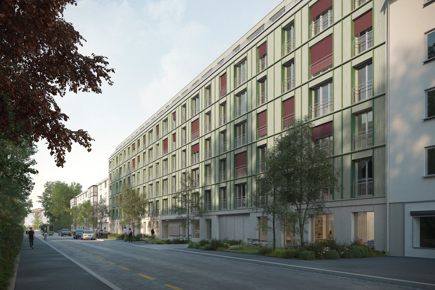 Erstvermietung 4.5 Zimmer-Wohnung in modernem Holzbau - Bild 1