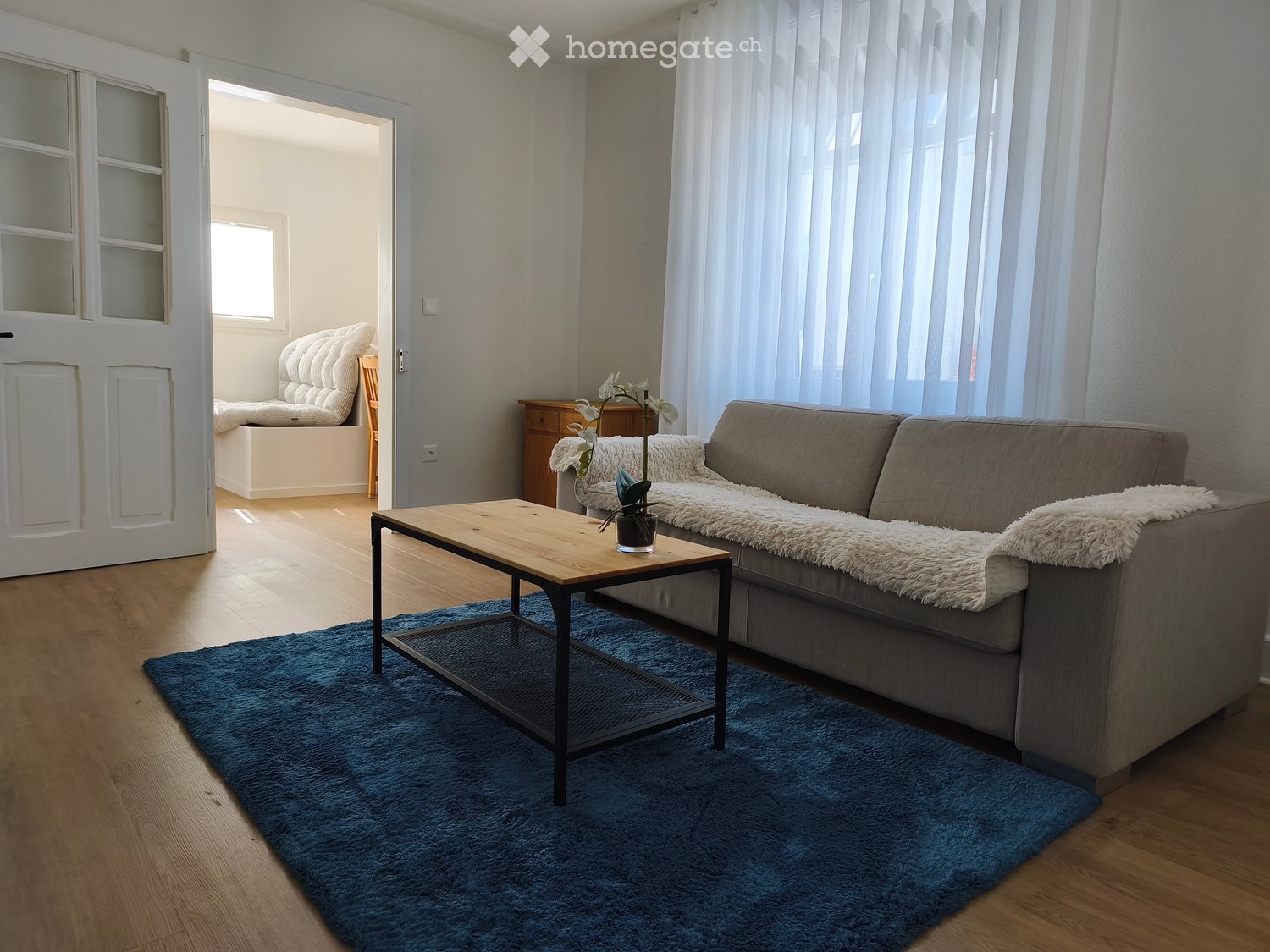 Möblierte, helle 2.5-Zimmer-Wohnung im Erdgeschoss in Reinach BL - sofort verfügbar - Bild 2