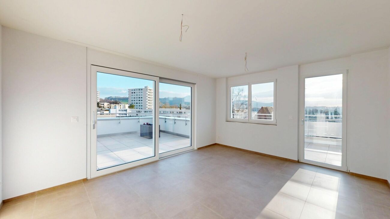Exklusive 3.5-Zimmer-Attikawohnung im Erstbezug mit 98 m² Sonnenterrasse - Bild 4