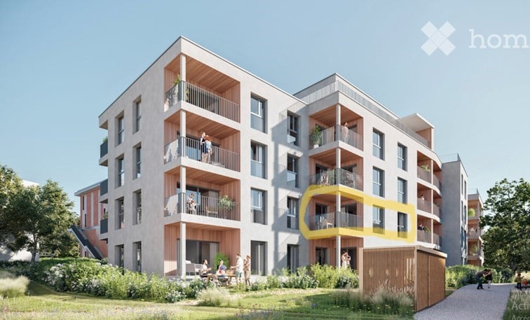 Bel appartement récent 2.5 pièces dans éco-quartier - Bild 1