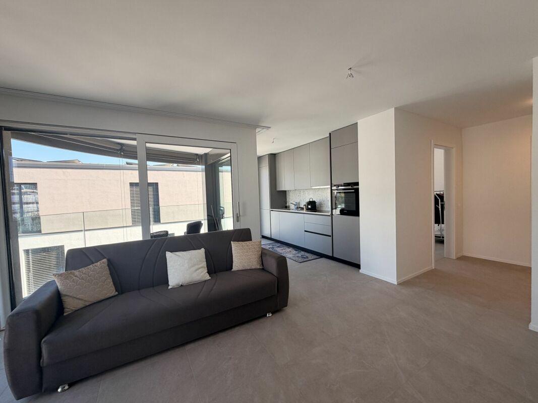 MASSAGNO NUOVO ATTICO 2.5 LOCALI AMPIO E CON TERRAZZA COPERTA (ARREDATO) - Bild 4