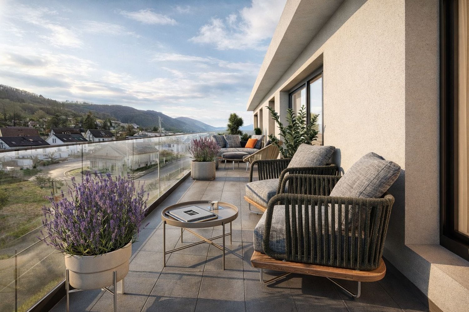 2.5-Zi.-Attika mit 78.5 m² Terrasse - urban wohnen, Killwangen - Bild 4