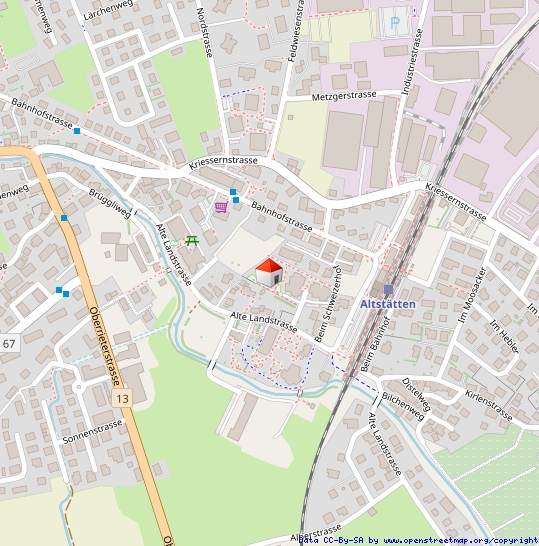 Hochwertige 2.5 Zimmer Neubauwohnung zu mieten - Lageplan