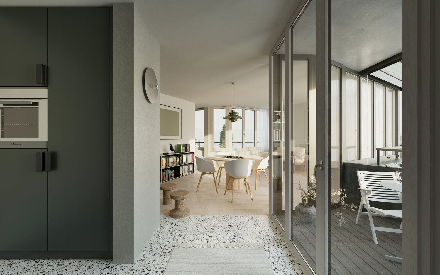 Erstvermietung Neubau: 5.5-Zimmerwohnung im Wohnpark Buchholzstrasse - Bild 4