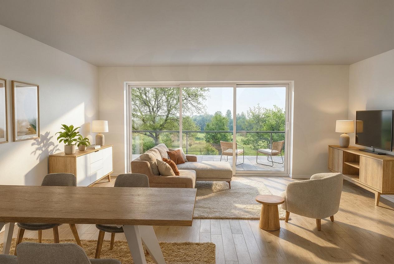 Appartement 5P au 1er étage, 11, route des Jurêts à Choulex - Bild 4