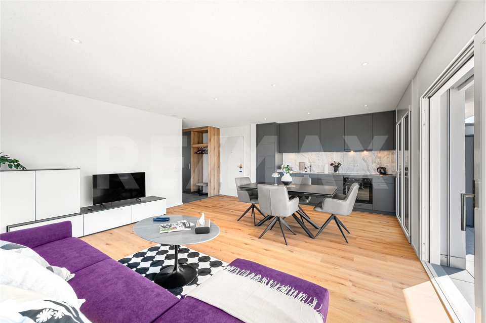 Magnifique attique meublé de 2,5 pièces avec terrasse de 65 m² à Avenches - Bild 10