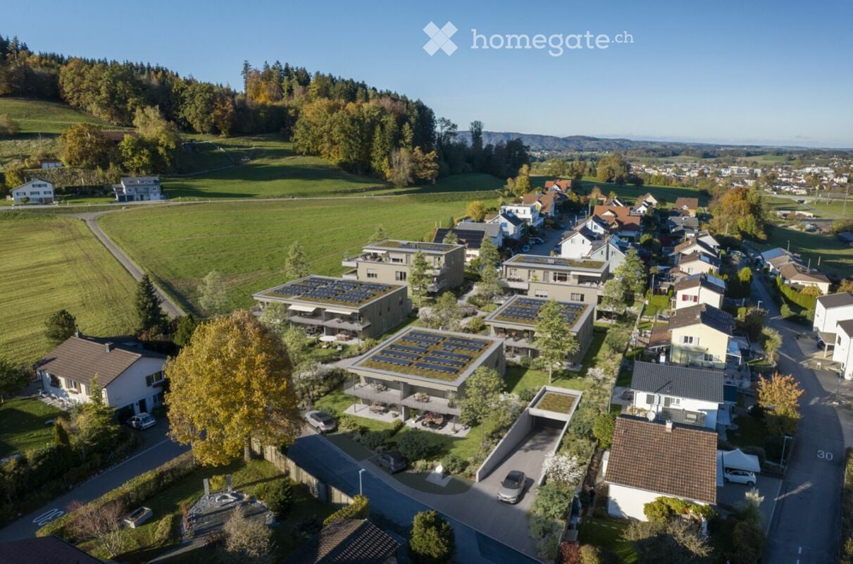 Helle & moderne 3.5-Zimmer-Wohnung in nachhaltigem Neubau in Sirnach - Bild 1