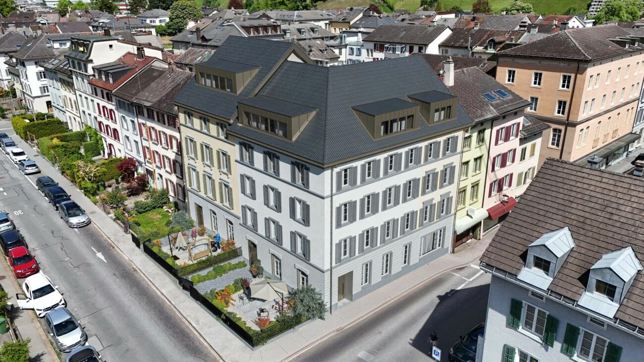 Erstvermietung "Haus Fridolin": 12 moderne Mietwohnungen im Herzen von Glarus - Bild 1