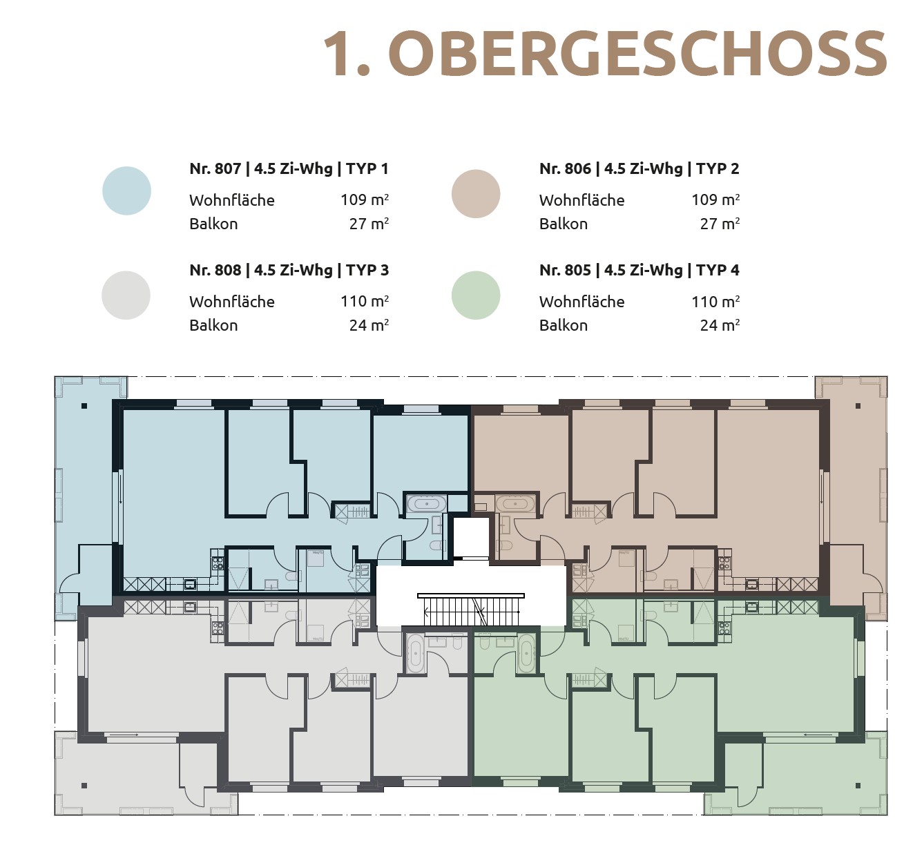 Modernes Familienwohnen in Arbon – Neubauprojekt «Fallentürli» - Bild 11