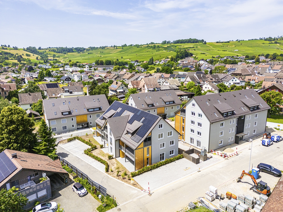 Willkommen im Neubauprojekt Hagaarte in Hallau - Überbauung