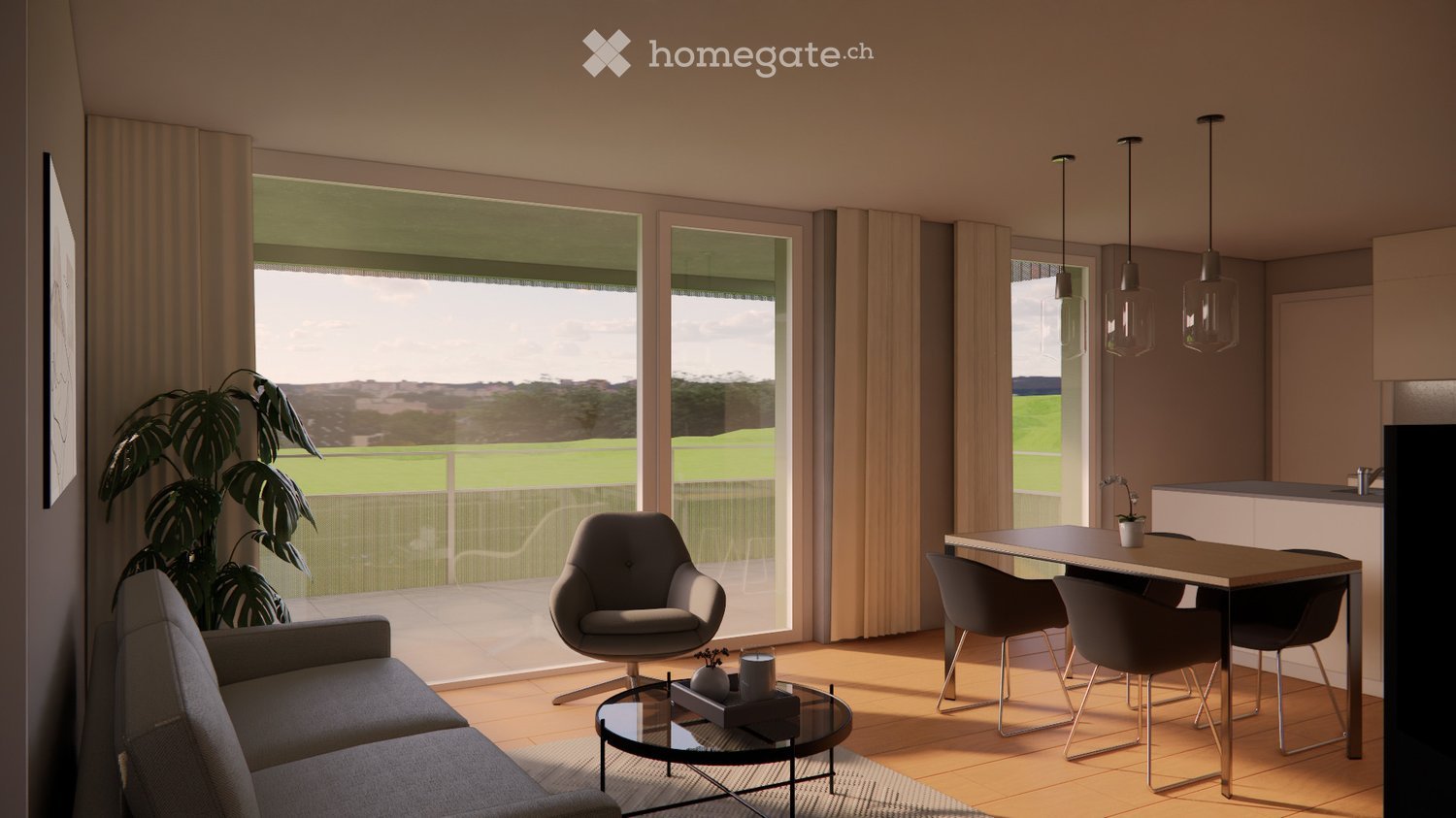 Moderne 3.5-Zimmer-Wohnung an ruhiger Lage in Uznach - Bild 4