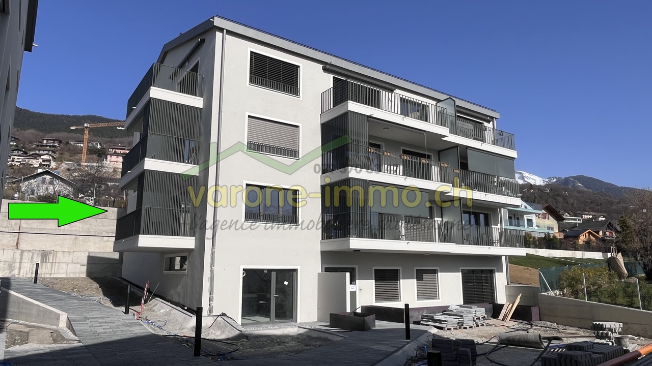 À LOUER à Saint-Germain / Savièse - 4.5 pces - Bâtiment