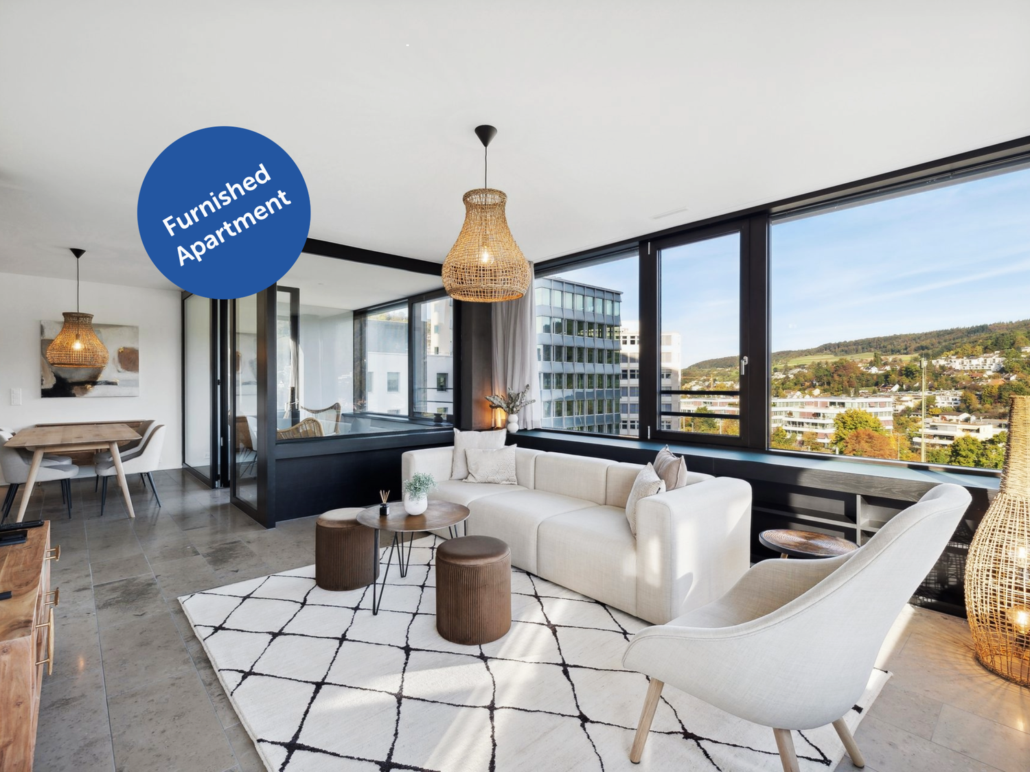 Baden - Modernes Apartment im Akara Tower - Bild 1