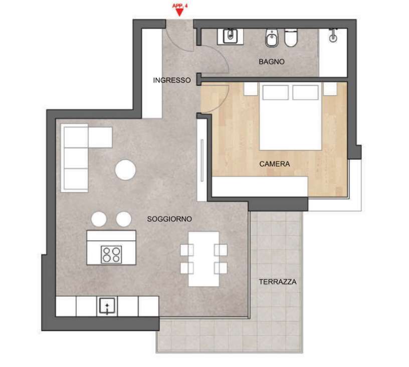 Nuovo Appartamento 2,5 locali  Lugano - Bild 5