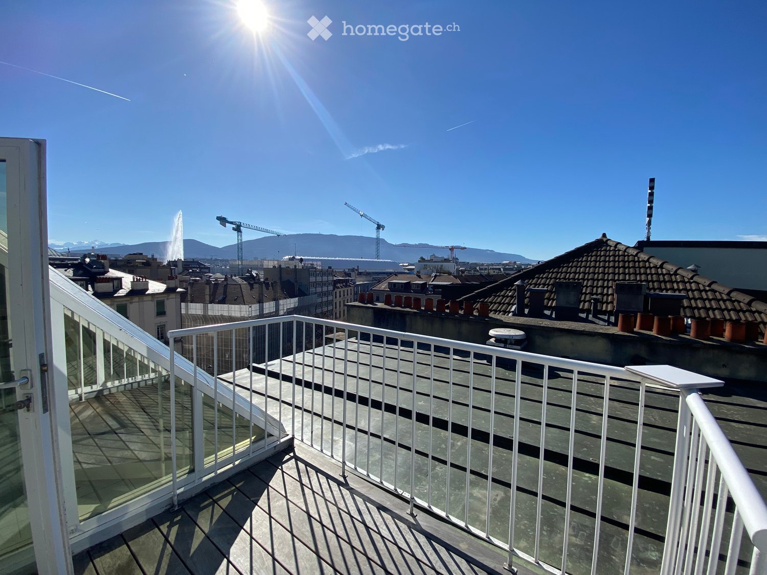 Appartement de 6 1/2 pièces en duplex avec terrasse sur toit au Pâquis - Bild 1