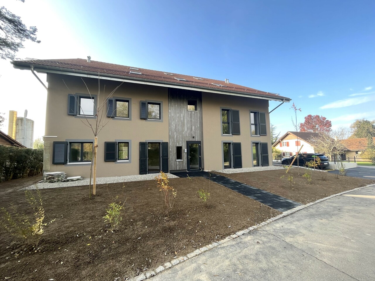 Magnifique 3.5 pièces avec mezzanine à Assens - Immeuble