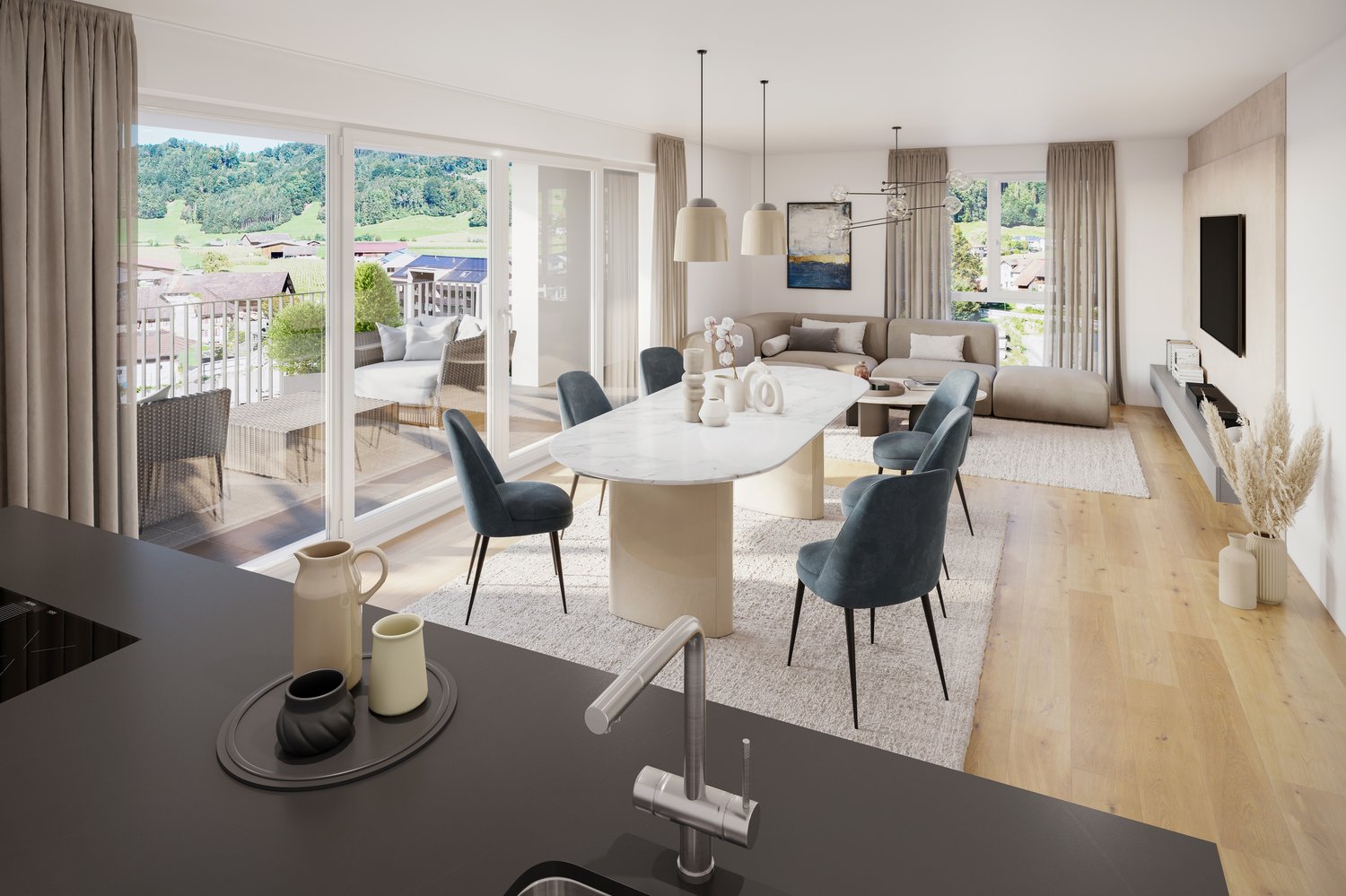 Tanneggerpark 2.5 Zimmer-Neubauwohnung - Bild 4