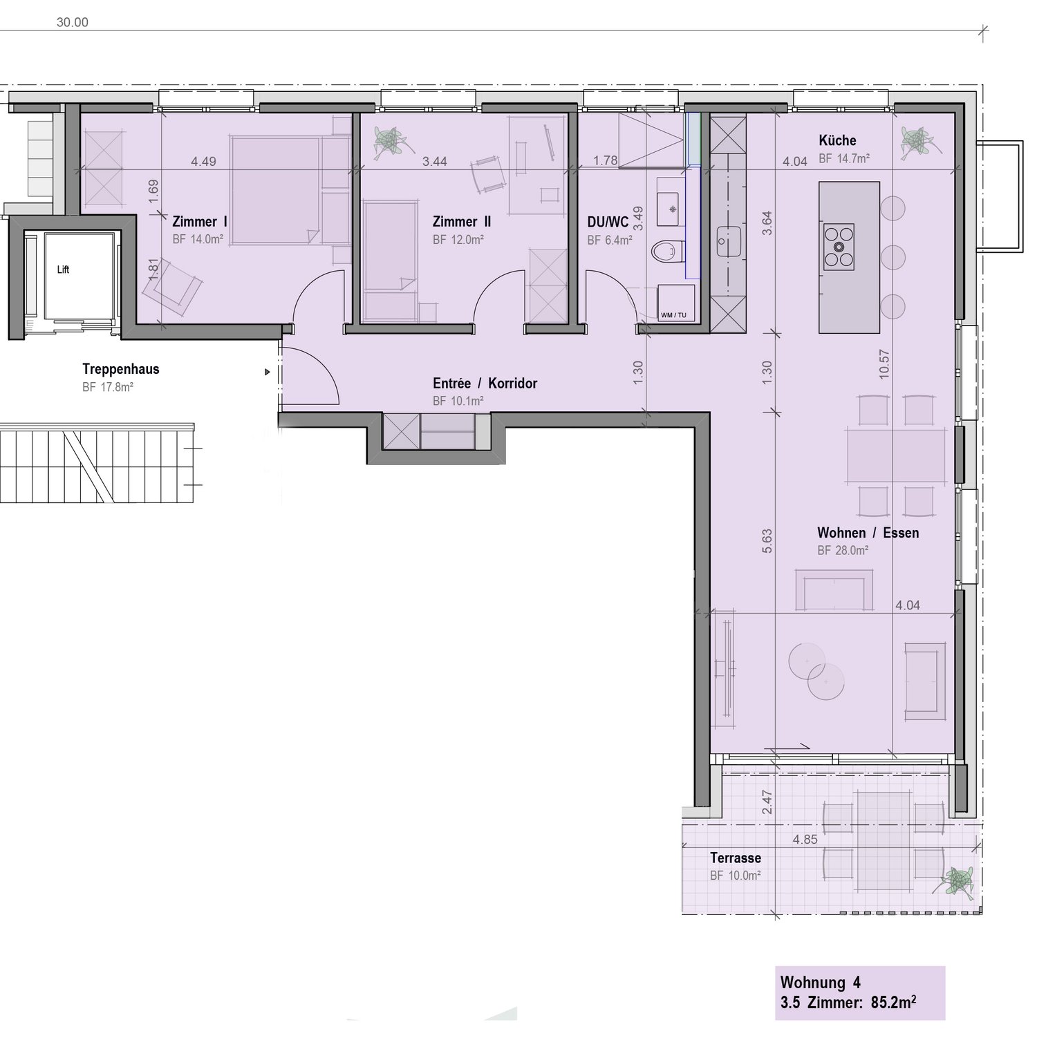 Moderne 3.5-Zimmer-Wohnungen – Erstbezug in Kerzers - Bild 2