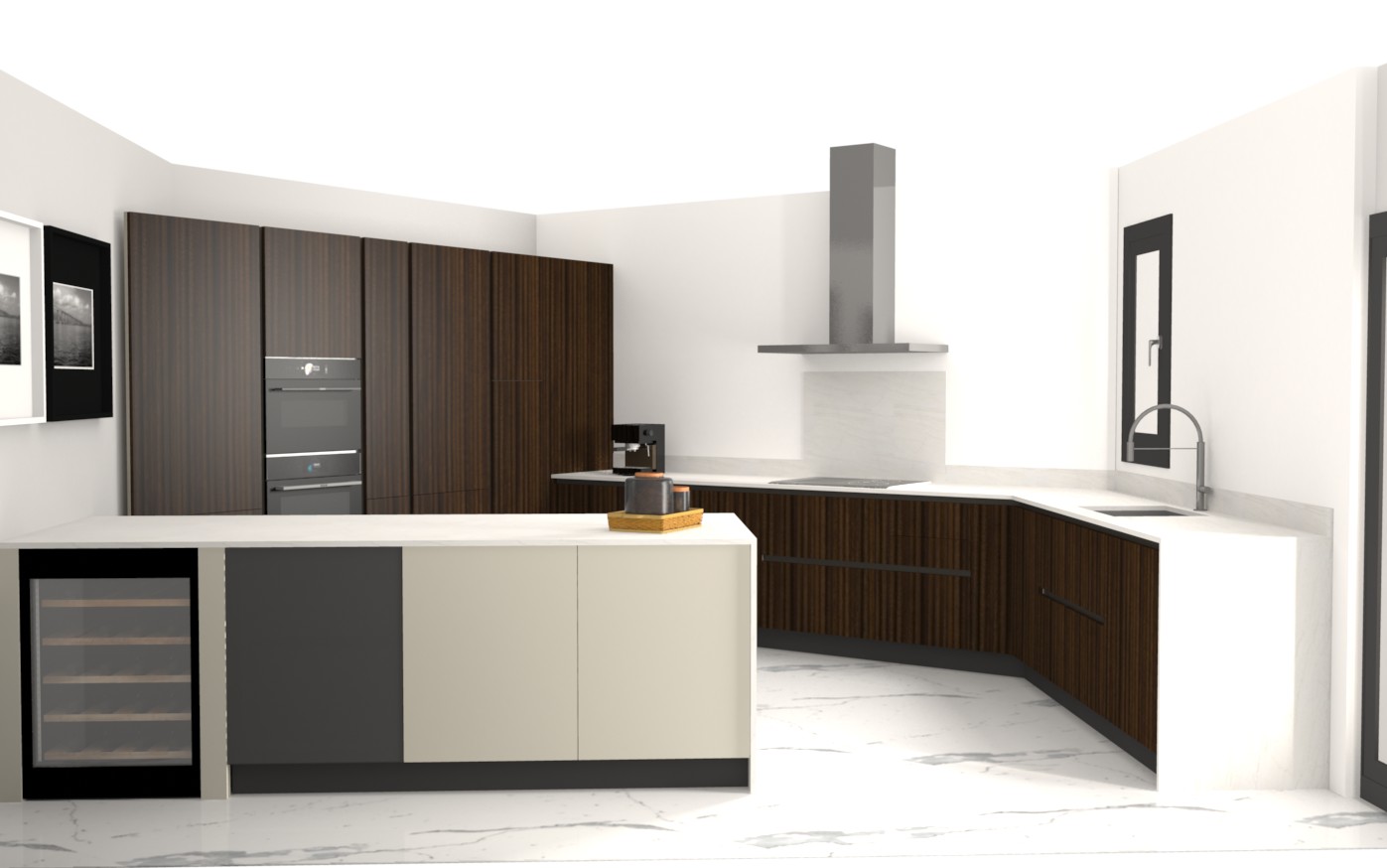 Moderno attico 3.5 locali con terrazze vista lago/monti - Bild 6