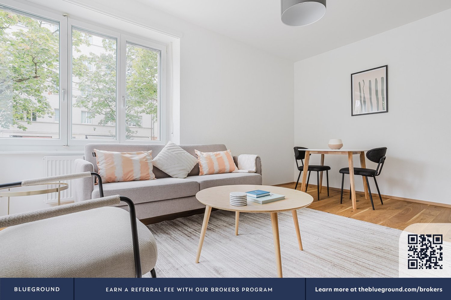 Helle Iselin 2ZW mit Waschmaschine, by Blueground - Bild 3